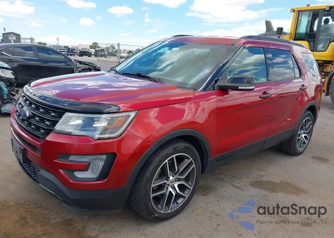 2017 Ford Explorer Sport z USA, uszkodzony, nr VIN 1FM5K8GT0HGC48651